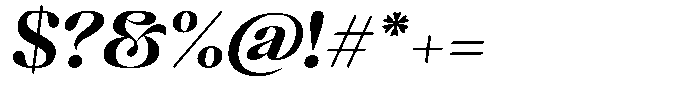 Mixera Clean Sl Semi Bold Expanded Font OTHER CHARS
