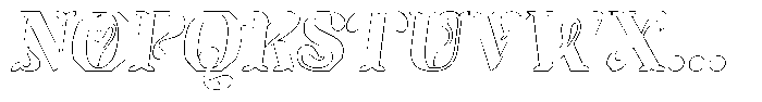 Mixera E Outline sl Bold Font UPPERCASE