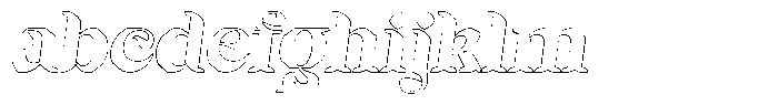 Mixera E Outline sl Bold FONT