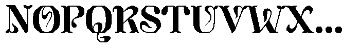 Mixera Edge Bold Font UPPERCASE