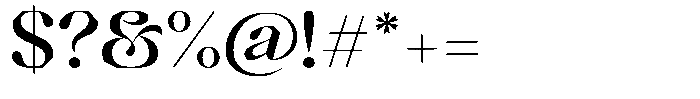 Mixera Edge Expanded Font OTHER CHARS