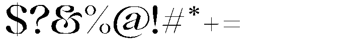 Mixera Edge Light Expanded Font OTHER CHARS