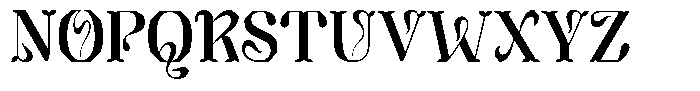 Mixera Edge Medium Condensed Font UPPERCASE