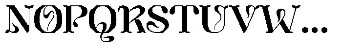 Mixera Edge Medium Expanded Font UPPERCASE