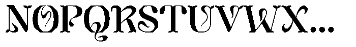 Mixera Edge Medium Font UPPERCASE