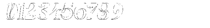 Mixera SC Outline sl Regular Font OTHER CHARS