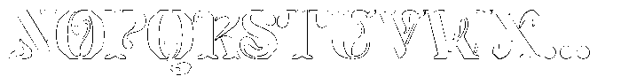Mixera SE Outline Bold Font UPPERCASE