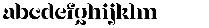 Mixera Stencil C Bold FONT
