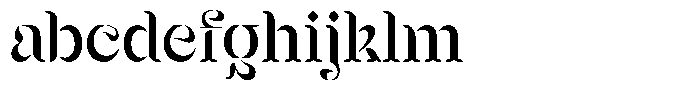 Mixera Stencil C Condensed FONT