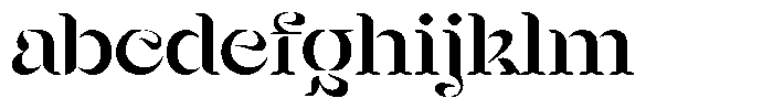 Mixera Stencil C Expanded FONT