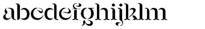 Mixera Stencil C Light Expanded FONT