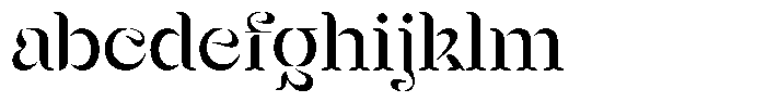 Mixera Stencil C Light FONT