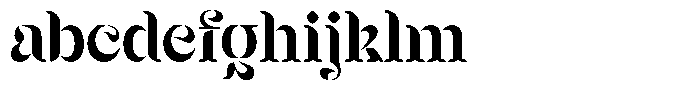 Mixera Stencil C Semi Bold Condensed FONT