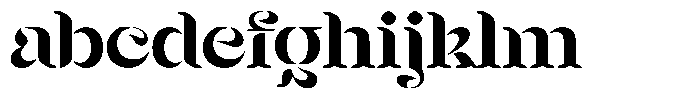 Mixera Stencil C Semi Bold Expanded FONT