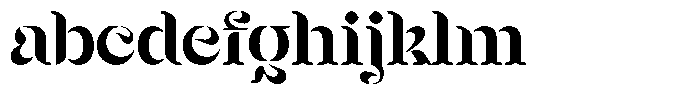 Mixera Stencil C Semi Bold FONT