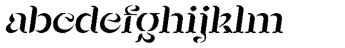 Mixera Stencil C Sl Expanded FONT