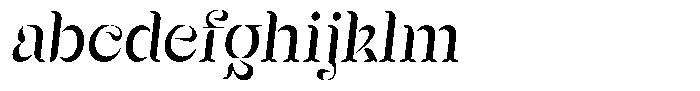 Mixera Stencil C Sl Light Condensed FONT