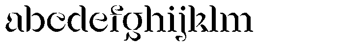 Mixera Stencil E Light FONT