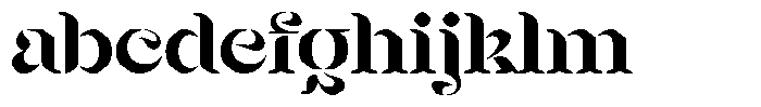 Mixera Stencil E Semi Bold Expanded FONT