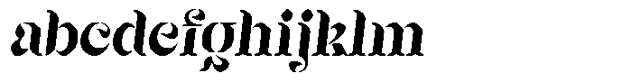 Mixera Stencil E Sl Bold Condensed FONT