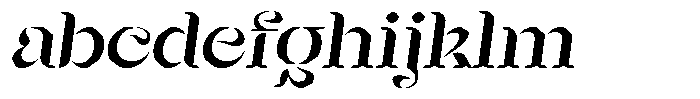 Mixera Stencil E Sl Expanded FONT