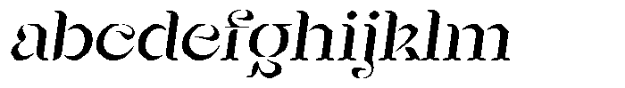 Mixera Stencil E Sl Light Expanded FONT