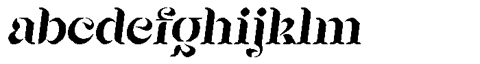 Mixera Stencil E Sl Semi Bold FONT