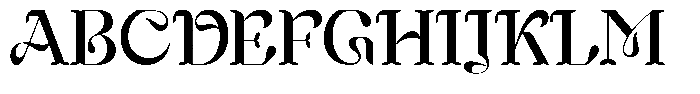Mixera Variable Clean Regular Font UPPERCASE