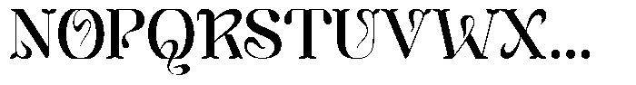 Mixera Variable Clean Regular Font UPPERCASE