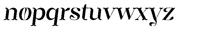 Mixera Variable Clean Sl Regular Font LOWERCASE