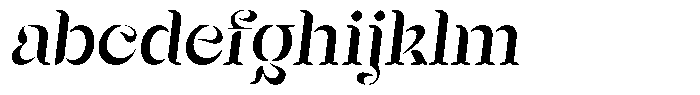 Mixera Variable Stencil C Sl Regular FONT