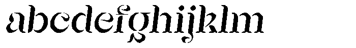 Mixera Variable Stencil E Sl Regular FONT