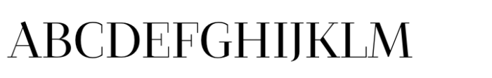 Mixta Essential Didone Regular Font UPPERCASE