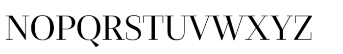 Mixta Essential Didone Regular Font UPPERCASE