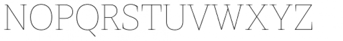 Mixta Pro Hair Font UPPERCASE