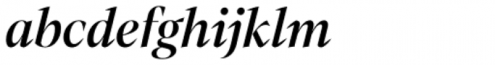 Mixta Pro Medium Italic Font LOWERCASE