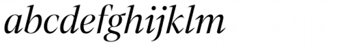 Mixta Pro Regular Italic Font LOWERCASE