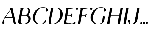 Mixteria Regular Font UPPERCASE
