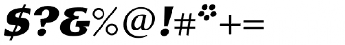 Mixtra Sansserif Bold Italic Font OTHER CHARS