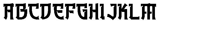 Miyukatsu Regular Font UPPERCASE
