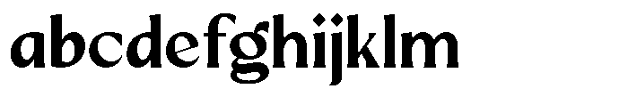 Mizhon Bold Flare FONT