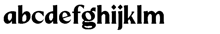 Mizhon Extra Bold Flare FONT