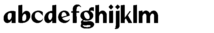 Mizhon Extra Bold Sans FONT
