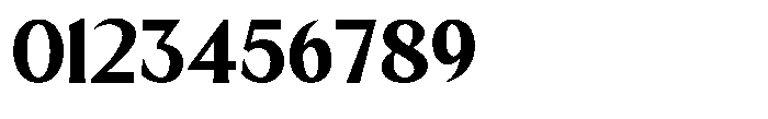 Mizhon Flare Extra Bold Font OTHER CHARS