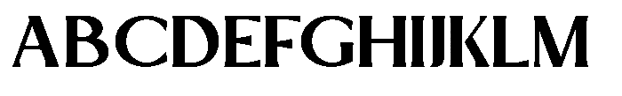 Mizhon Flare Extra Bold Font UPPERCASE