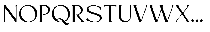 Mizhon Flare Regular Font UPPERCASE