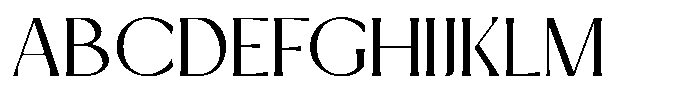 Mizhon Flare Varieble Heavy Font UPPERCASE