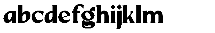 Mizhon Heavy Flare FONT