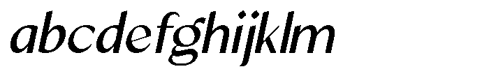 Mizhon Medium Sans Slanted FONT