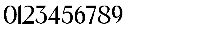 Mizhon Medium Sans Font OTHER CHARS